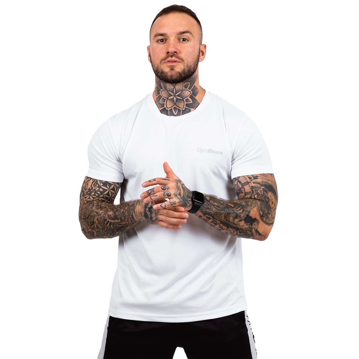 GymBeam TRN Maglietta Uomo t-shirt palestra poliestere