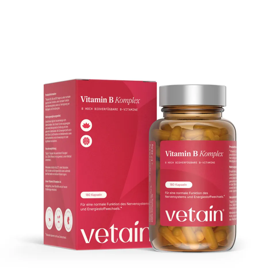 Vetain Vitamine Complesso B 180 Capsule Vegane