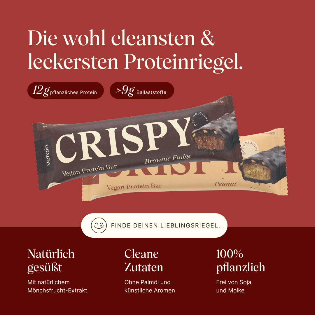 Vetain Proteinriegel Crispy Mixed Box barrette 12 pz gusti misti