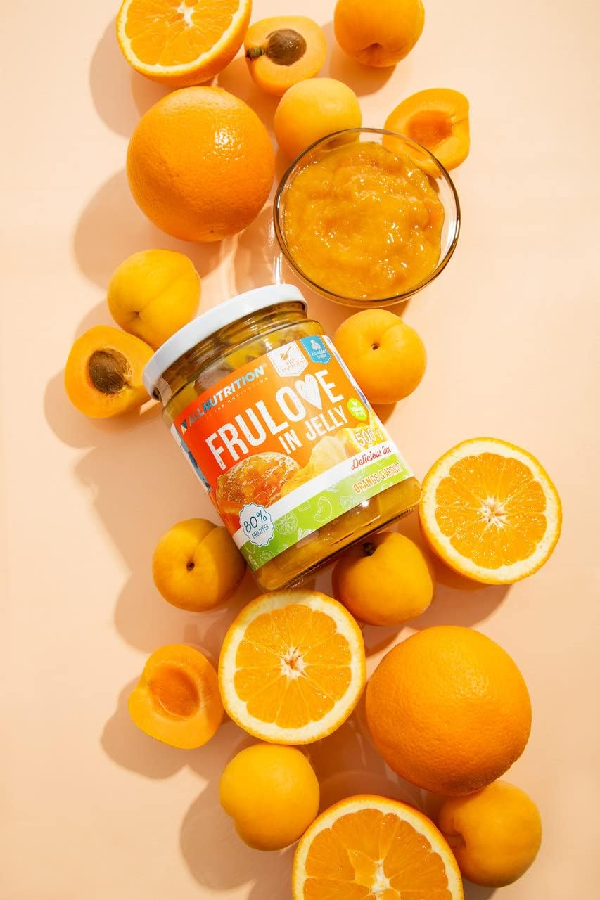AllNutrition Frulove Marmellata Albicocca Arancia 500 g Light