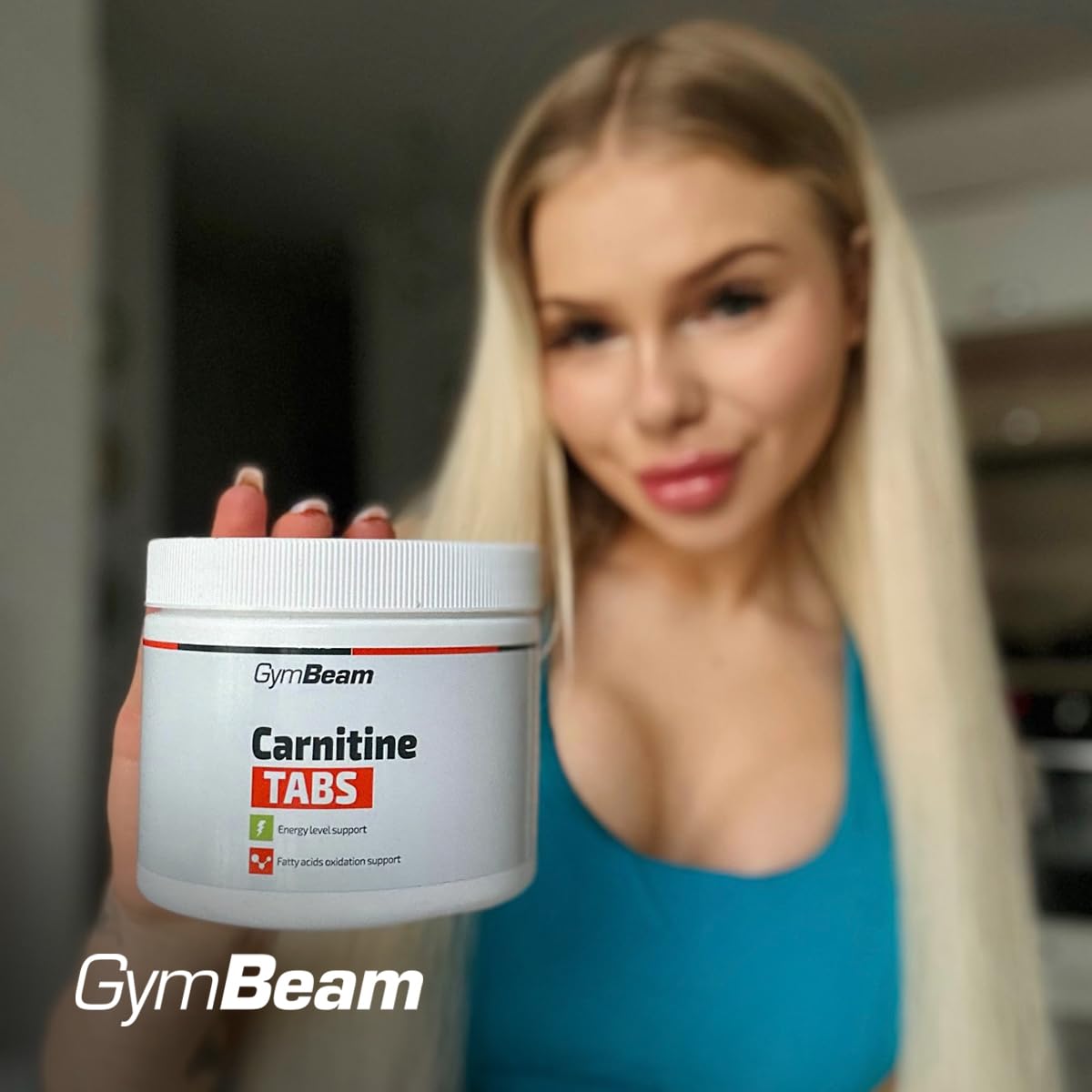 GymBeam L-Carnitina TABS 2000 mg 180 compresse vegane