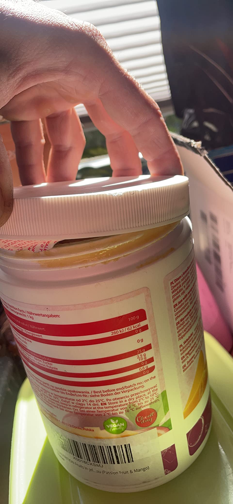AllNutrition FRULOVE In Jelly marmellata mango passion fruit 1000 g