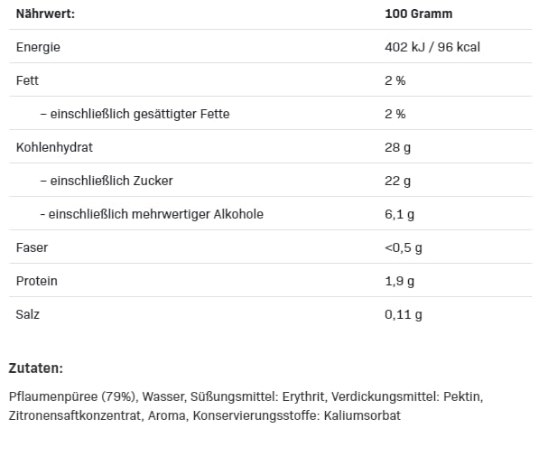 AllNutrition FruLove In Jelly marmellata prugna 1000 g