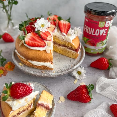 AllNutrition Frulove Marmellata Fragola Mela 500g Senza Zucchero