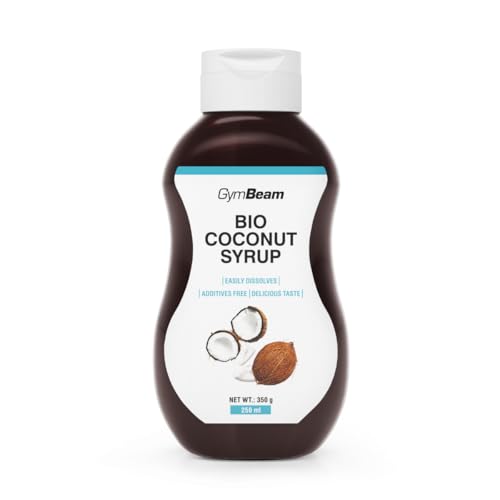 GymBeam Alimentazione Sciroppo di Cocco BIO 250 ml Vegano