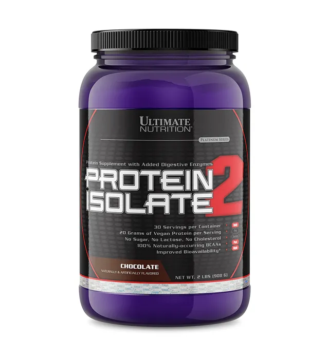 Ultimate Nutrition Protein Isolate 2 proteine vegane vaniglia