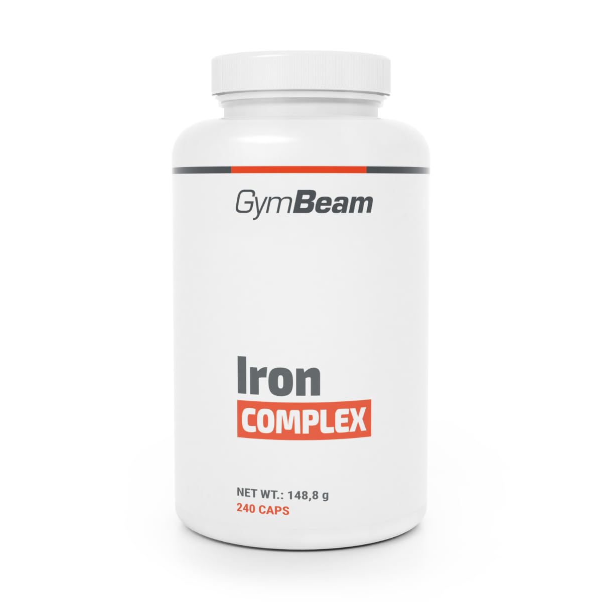 GymBeam Minerali Iron Complex Ferro 120cps Zinco Vitamina C