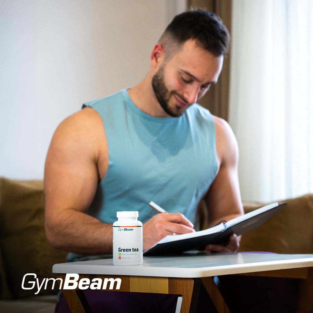GymBeam Tè Verde 500mg 60 Capsule EGCG Metabolismo