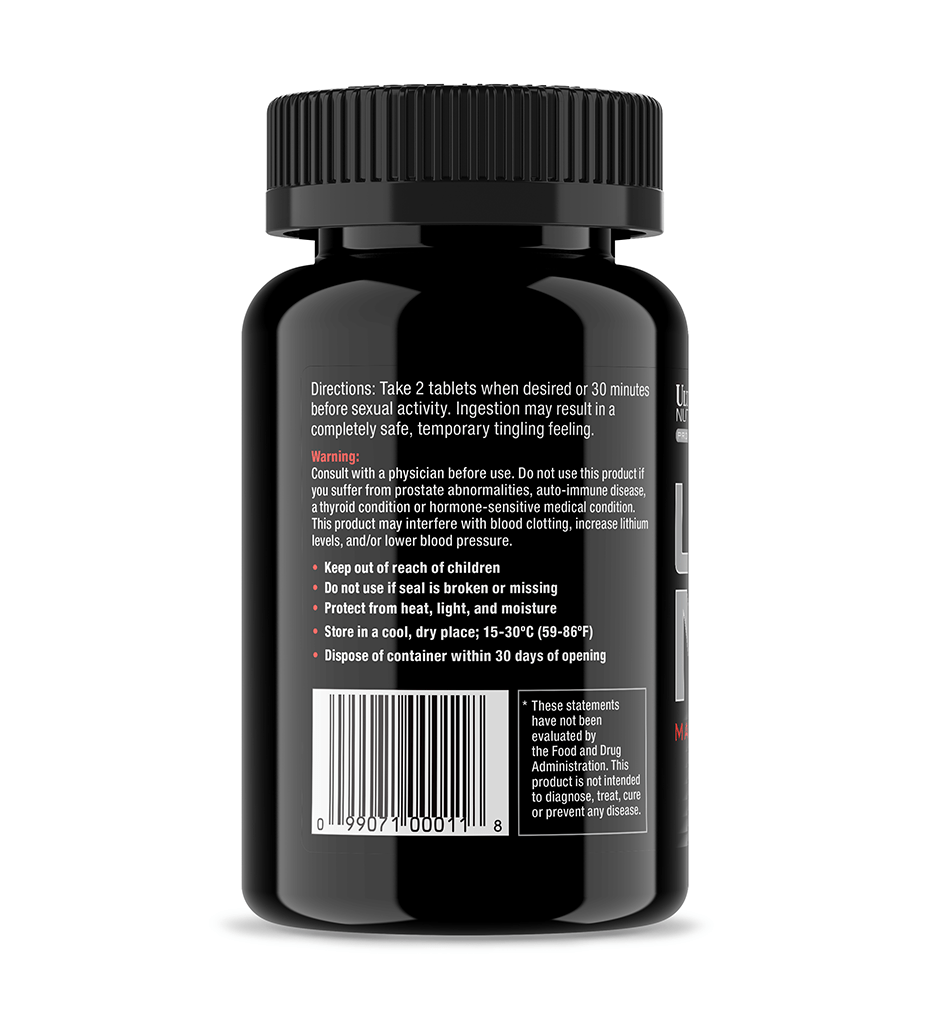 Ultimate Nutrition Up All Night capsule uomo testosterone
