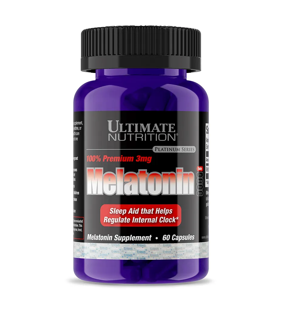 Ultimate Nutrition Melatonina integratore sonno compresse