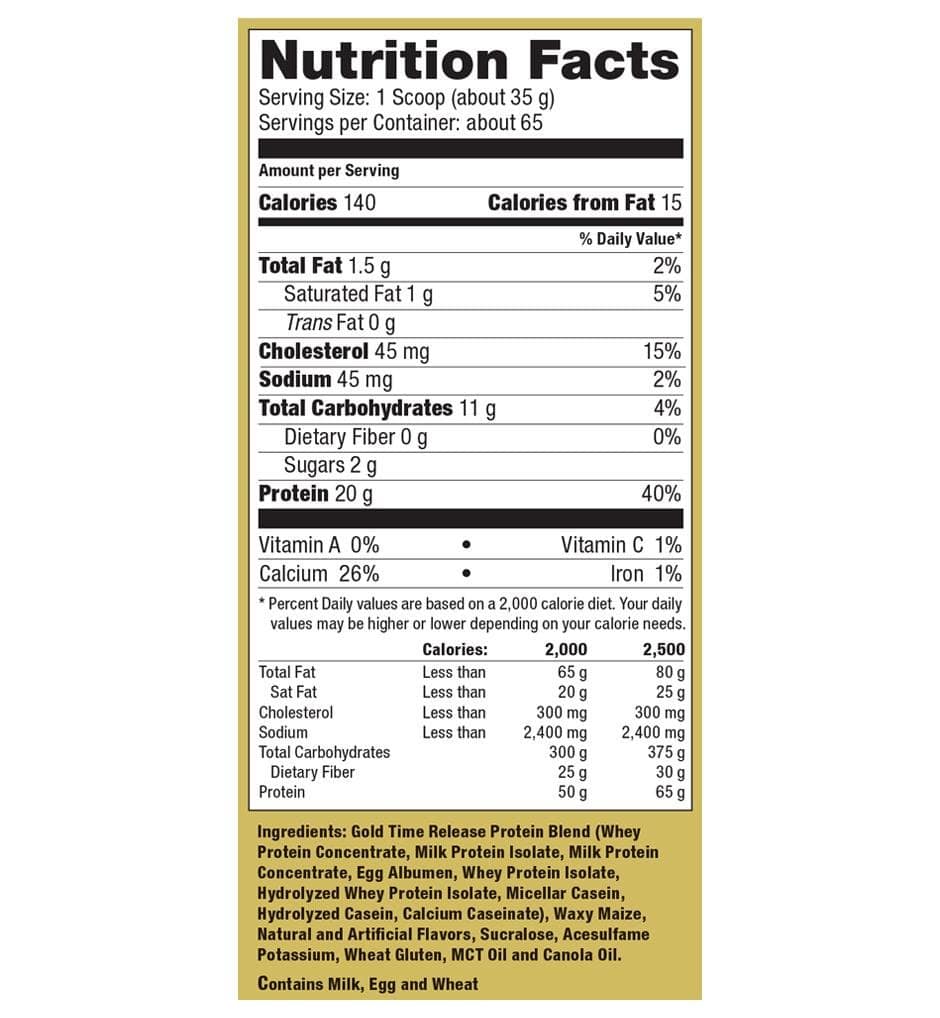 Ultimate Nutrition Syntho Gold Proteine Vaniglia 5 lb 20 g