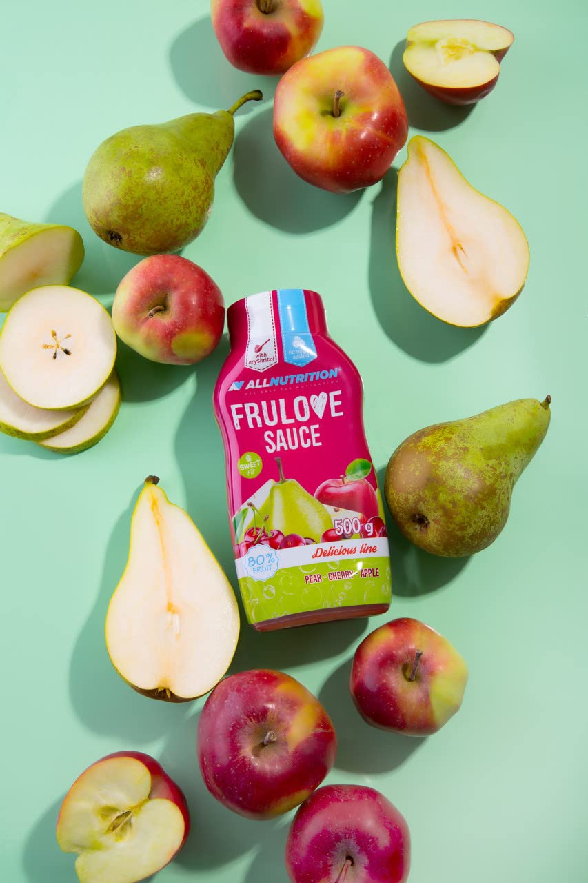 AllNutrition Frulove Salsa Pera Ciliegia Mela 500 g