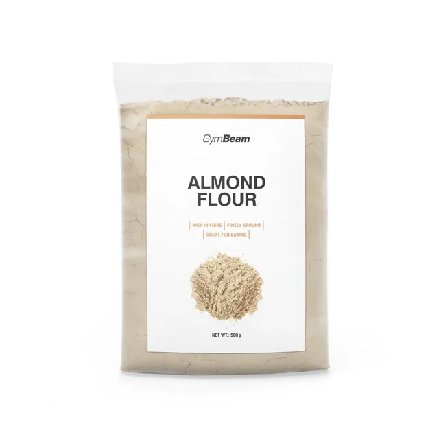 GymBeam Alimentazione Farina di Mandorle 500 g Senza Glutine