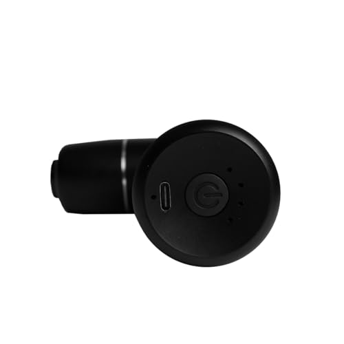 GymBeam Mini Pistola Massaggiante 4 Testine USB-C Nero