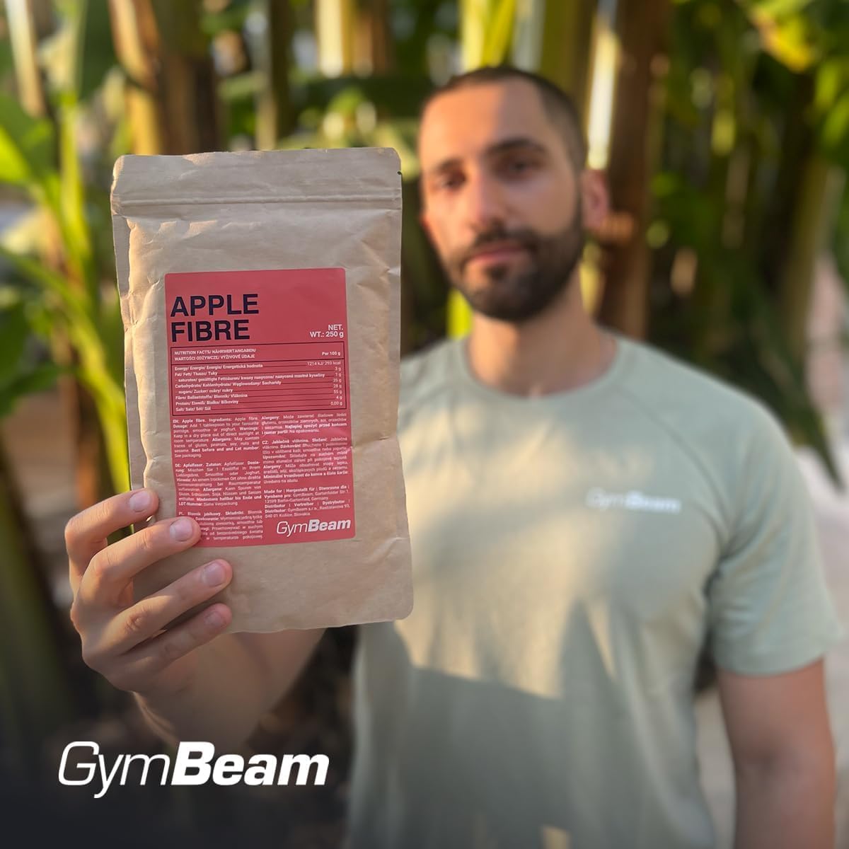 GymBeam Fibra di Mela in Polvere 250g Solubile