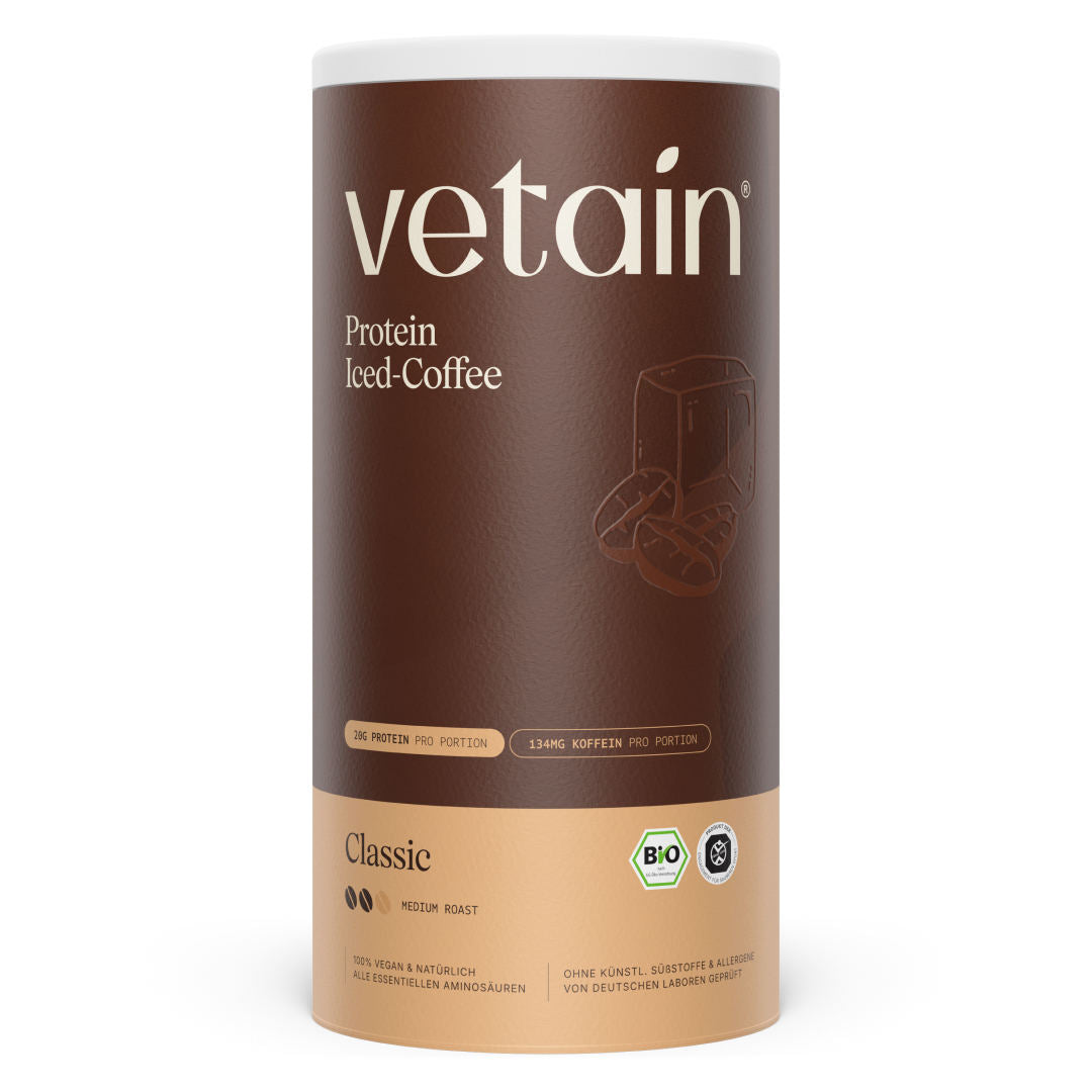 Vetain Vegan Protein Iced Coffee proteine in polvere 540g BIO