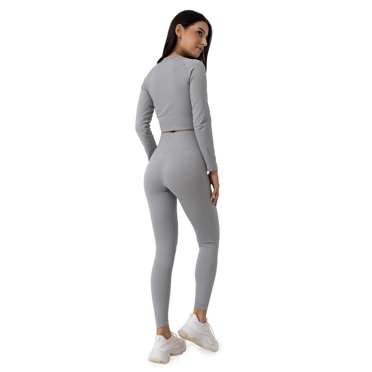 GymBeam Flo Leggings Coste Donna seamless push-up