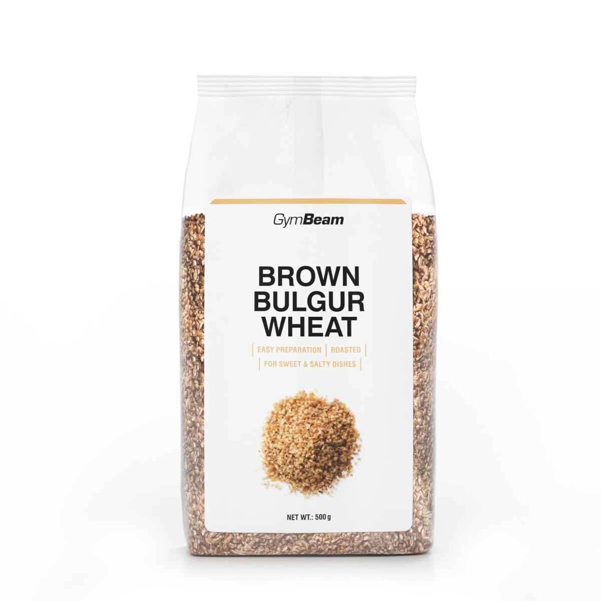 GymBeam Bulgur Scuro 500g cereale gusto nocciola