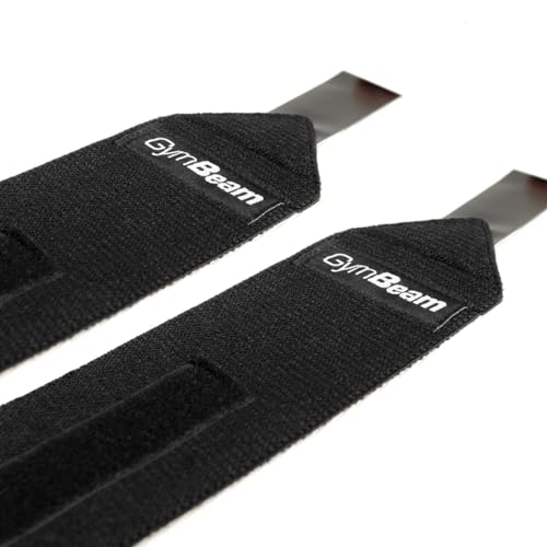 GymBeam Wrist Wrap Press Fasce Polsi Nero