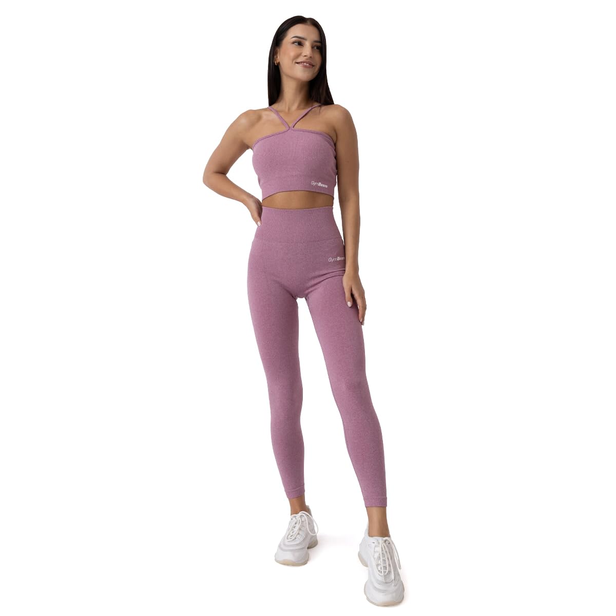 GymBeam Flo Reggiseno Sportivo Halter Seamless