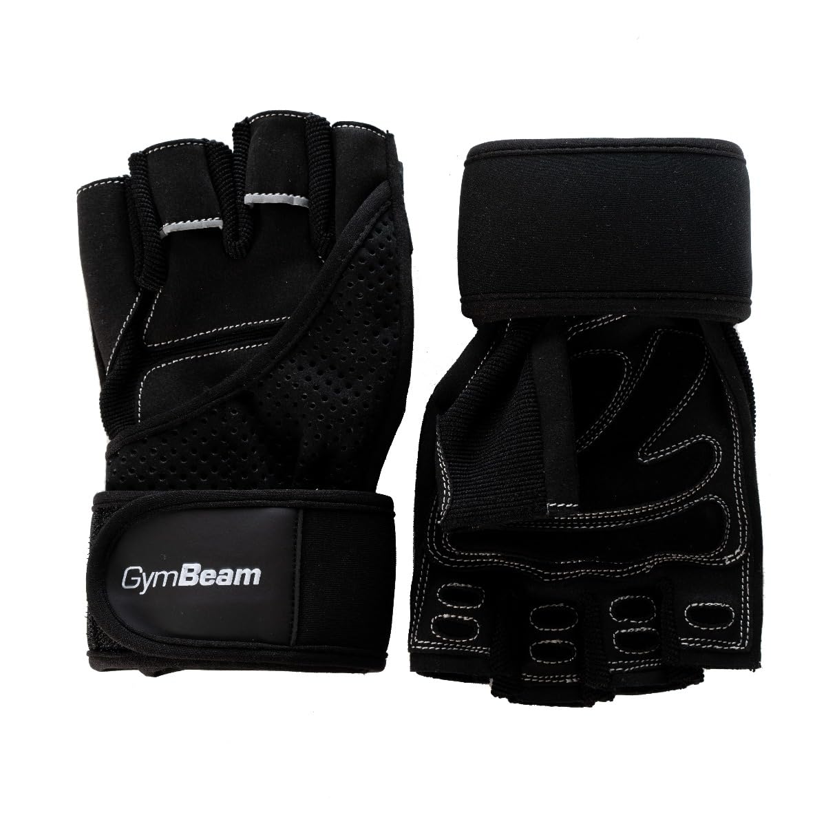 GymBeam Wrap Guanti Palestra Unisex Antiscivolo Polsi