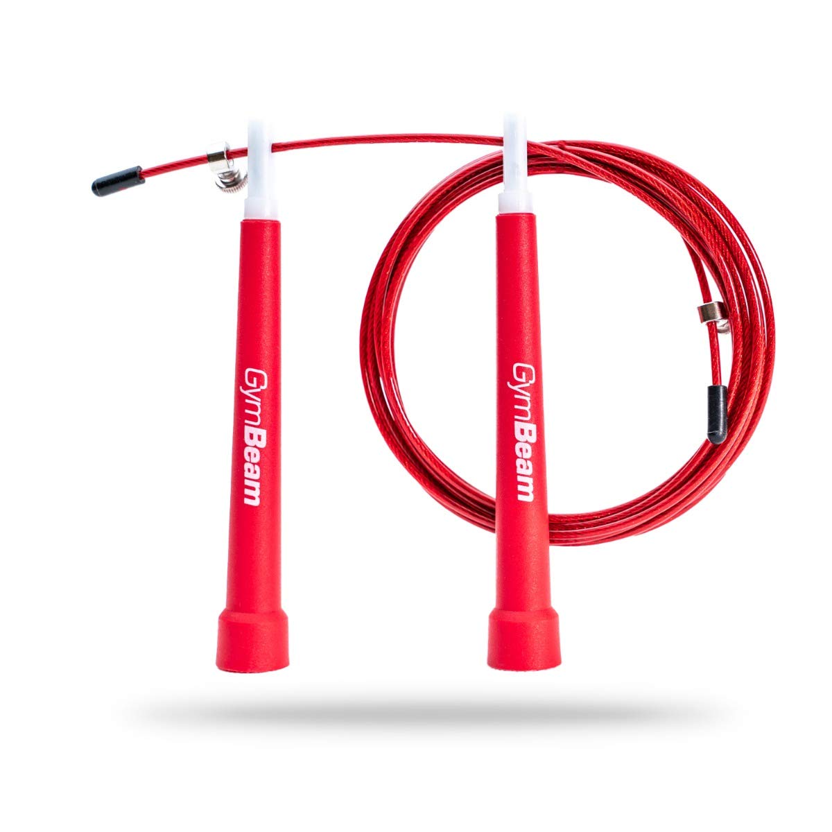 GymBeam Corda Saltare 301cm Acciaio Regolabile Nera Cardio HIIT