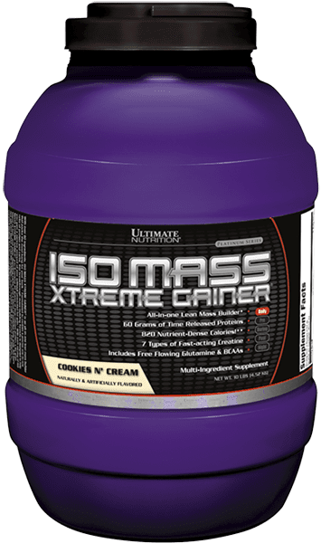 Ultimate Nutrition Isomass Xtreme Gainer polvere Chocolate Milk