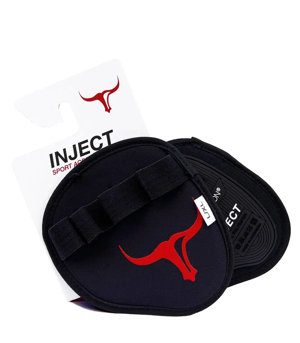 Inject Training Torus 2.0 presine palestra nere logo rosso