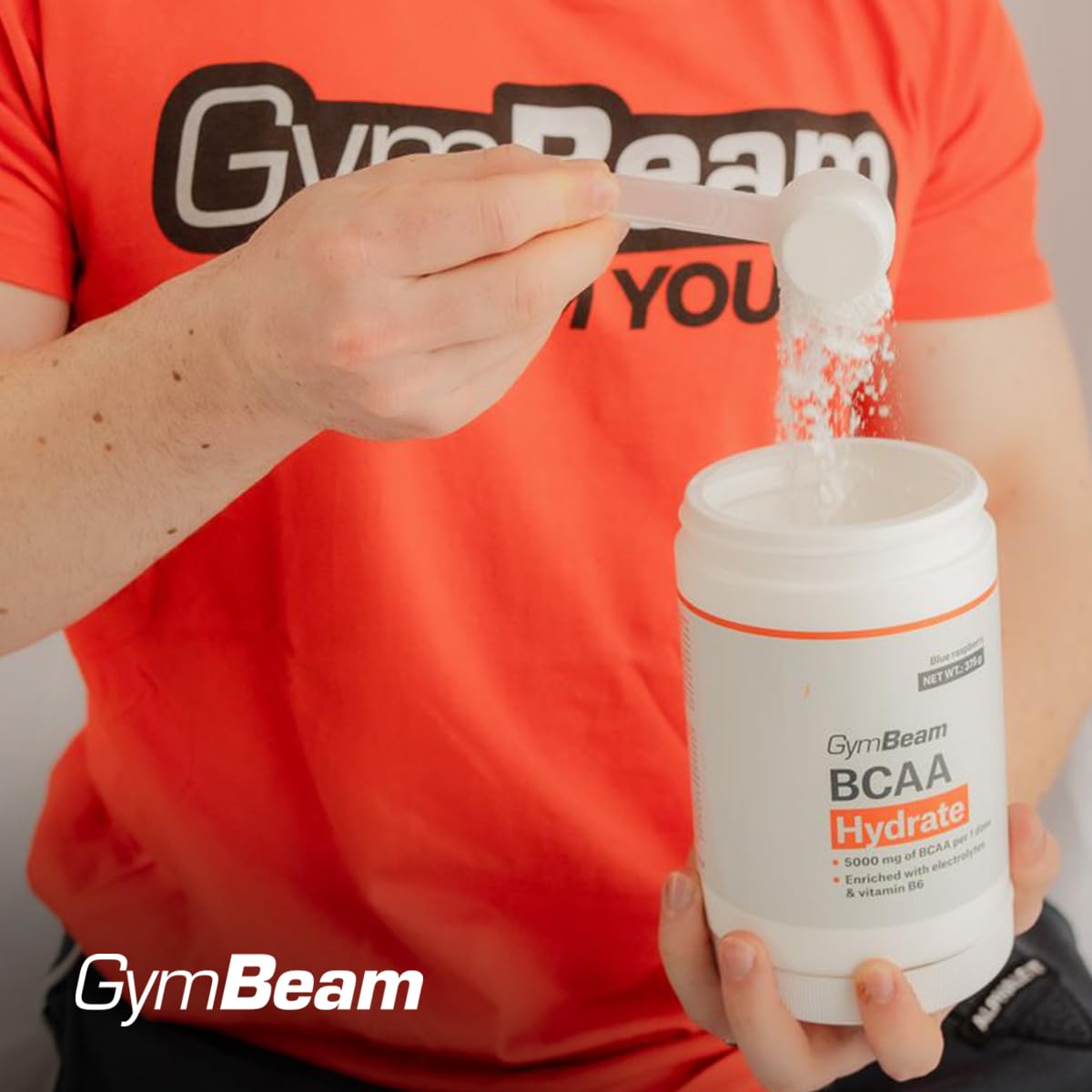 GymBeam BCAA 4:1:1 Hydrate Arancia Elettroliti
