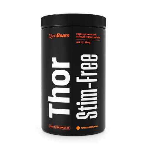 GymBeam Thor Stim-Free Pre Workout 420g Mango-Maracuja