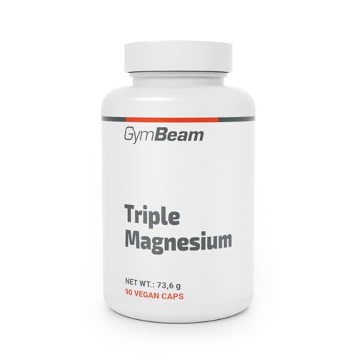 GymBeam Minerali magnesio 90 capsule 375 mg triplo