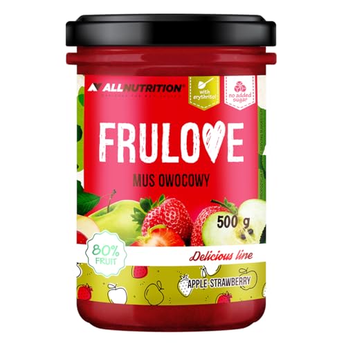 AllNutrition Frulove Marmellata Fragola Mela 500g Senza Zucchero