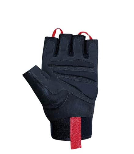 Inject Training Grip Gel guanti allenamento neri gel rosso
