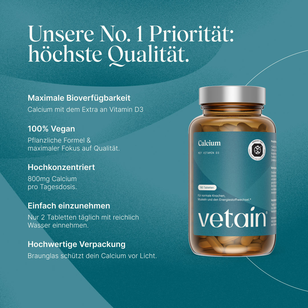 Vetain Calcium Integratore Calcio 180 Compresse