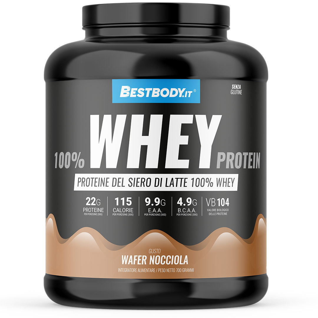 Best Body 100% Whey Vaniglia proteine siero latte 700g