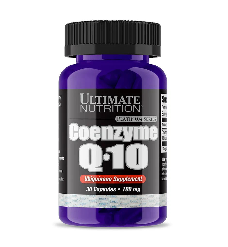 Ultimate Nutrition Coenzyme Q10 integratore 100mg energia