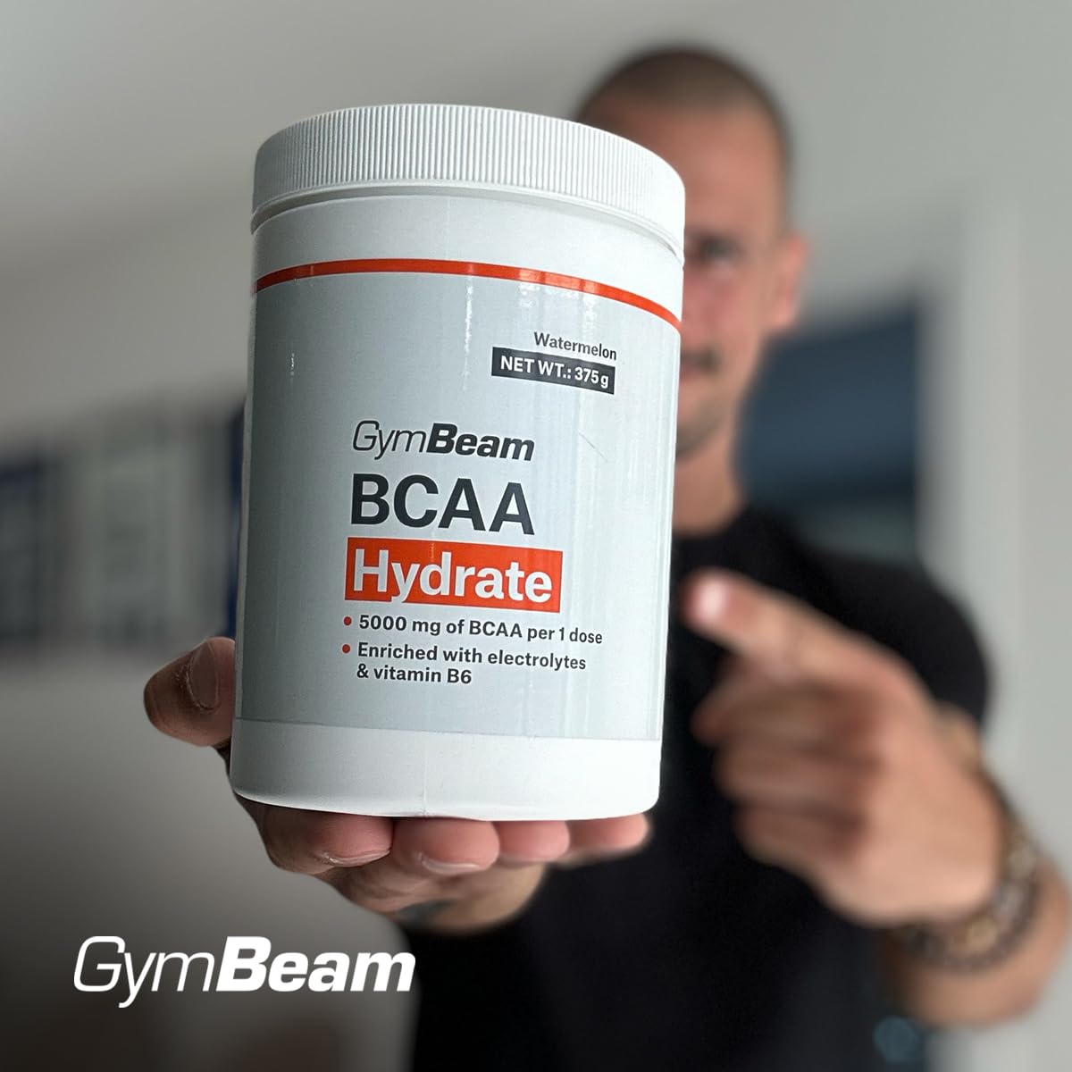 GymBeam BCAA 4:1:1 Hydrate Arancia Elettroliti