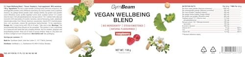 GymBeam Wellbeing Blend Nootropo Vegano Ashwagandha Polvere