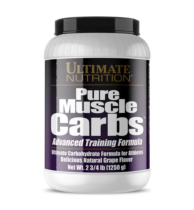 Ultimate Nutrition Pure Muscle Carbs polvere carboidrati gusto uva