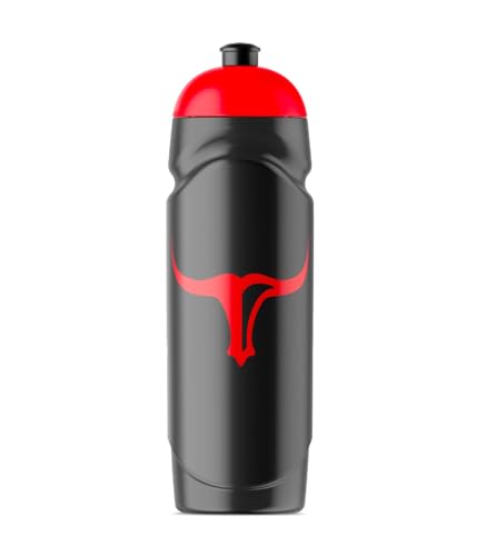 INJECT NUTRITION Borraccia 750ml bottiglia palestra nero rosso
