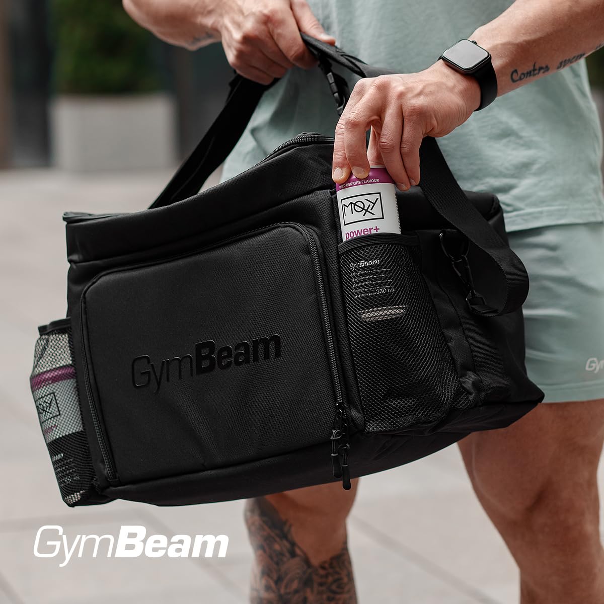 GymBeam Fit Prep Borsa Termica 27,5 L + 6 Contenitori