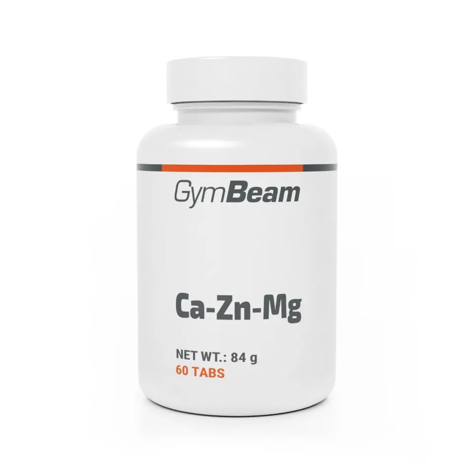 GymBeam Ca-Zn-Mg 60 Compresse per Muscoli e Stanchezza