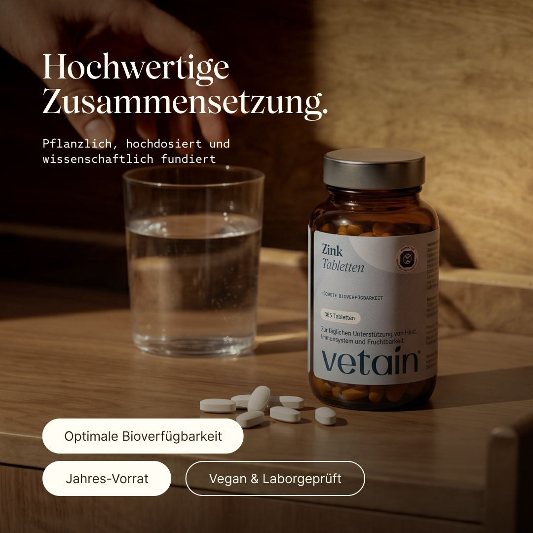 Vetain Zinkbisglycinat 25 mg zinco 365 compresse