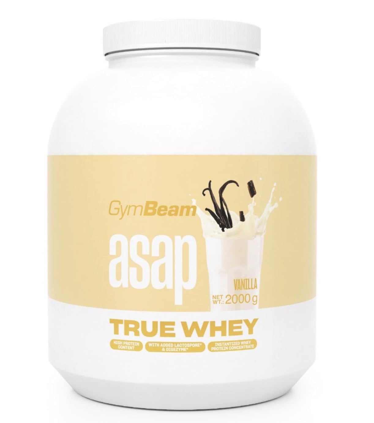 GymBeam True Whey ProDigest proteine banana 900 g muscoli