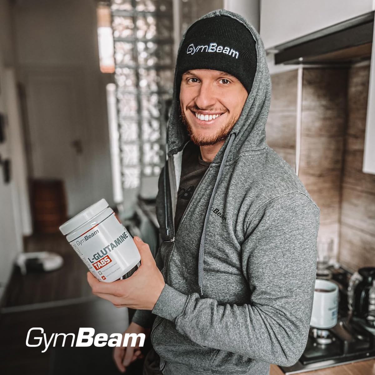 GymBeam L-Glutammina 1000 mg Compresse Vegane Recupero
