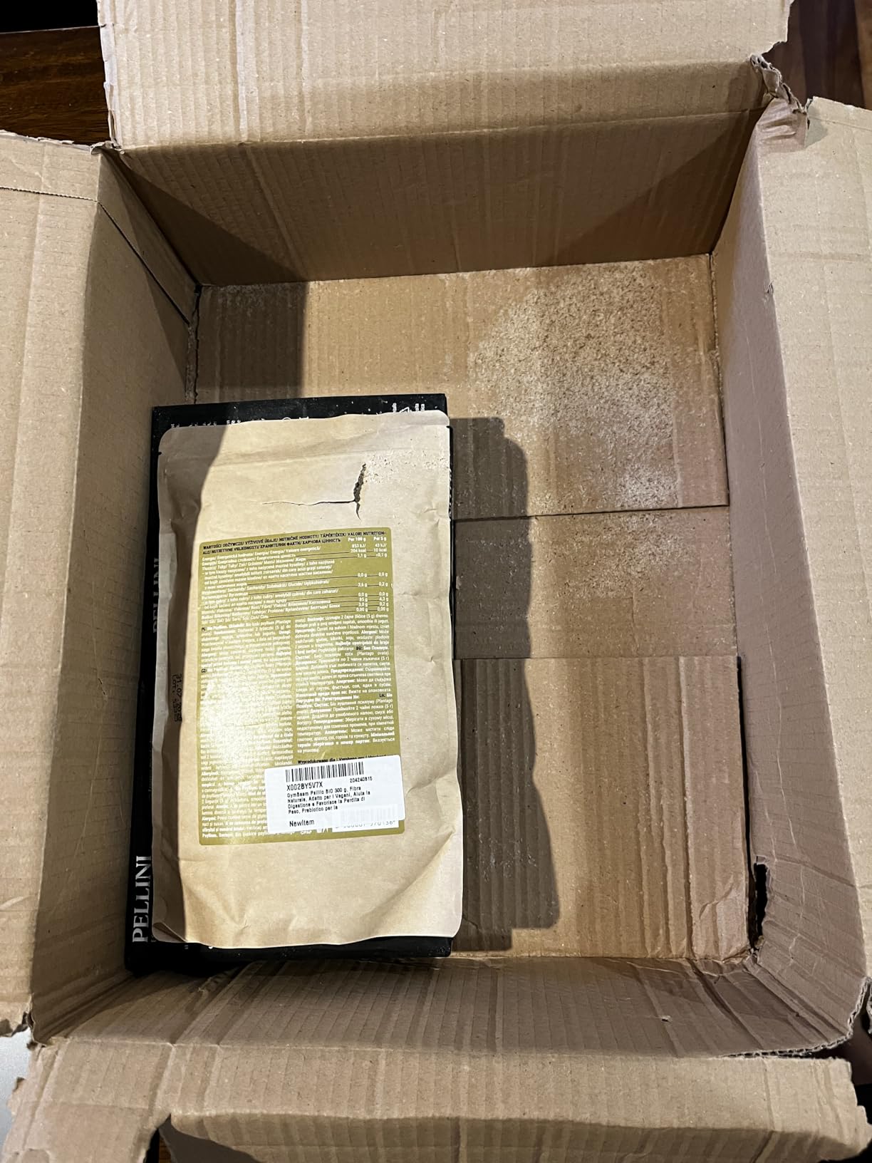 GymBeam Alimentazione Psillio Bio 300 g Fibra Vegana