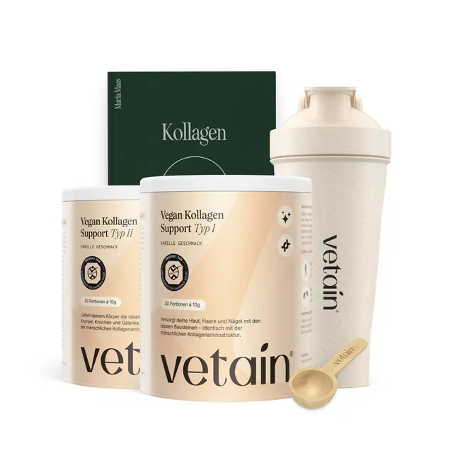 Vetain Bundles Collagene Tipo 1 e 2 Bundle Vegano con Shaker