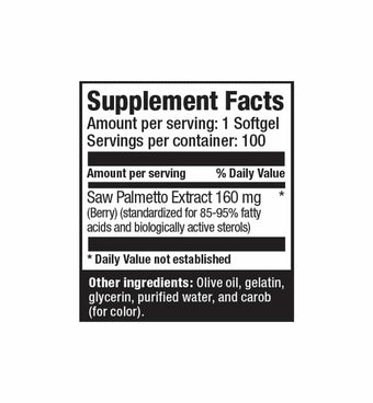 Ultimate Nutrition Saw Palmetto capsule uomo prostata