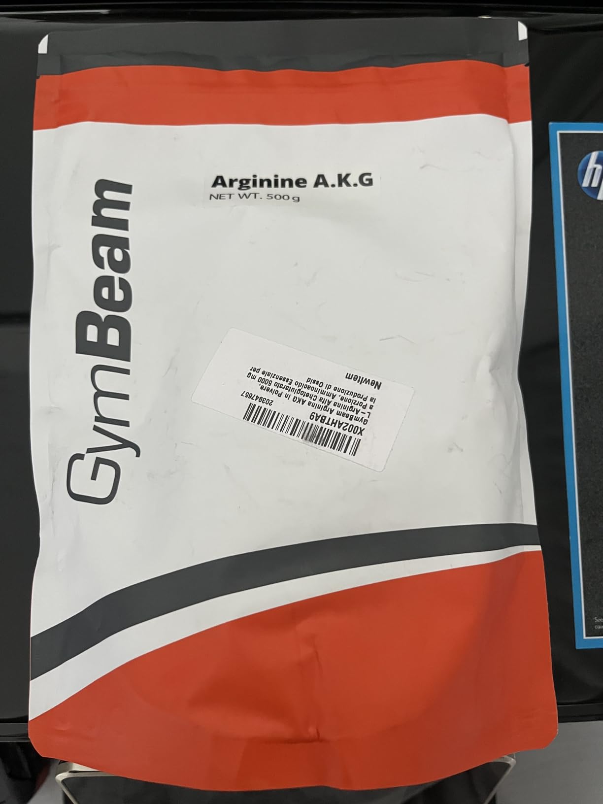 GymBeam Arginina AKG polvere 500 g neutra ossido nitrico
