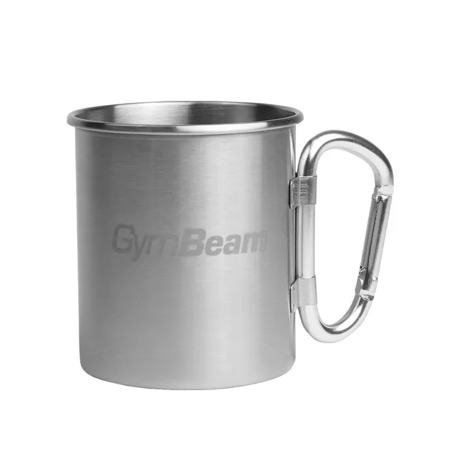 GymBeam Tazza Acciaio Inox 380 ml Moschettone